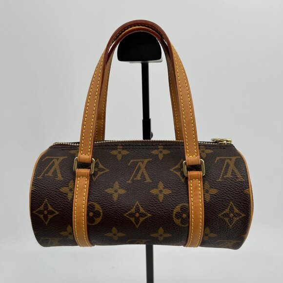 Louis Vuitton Brown Papillon Monogram Mini Hand Bag | Excellent Condition - Picture 3 of 13